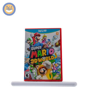 Super Mario 3D World for Wii U - Complete Game Case and Disc